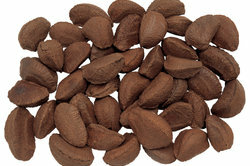 Грибной токсин афлатоксин был обнаружен в очень высоких концентрациях в скорлупе бразильских орехов.
