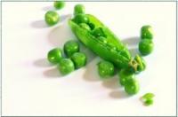 Refine the peas with spices