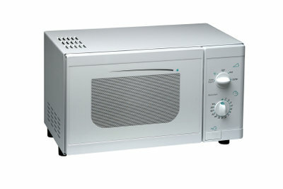 Microwaves generate electrical currents in metals.