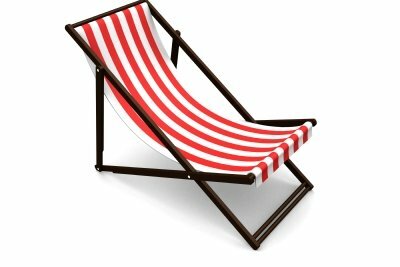Foldable sun loungers come in handy.