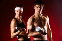 Burn fat with weight training