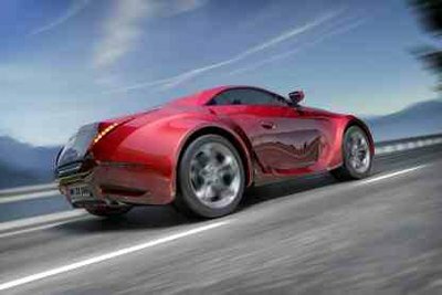 The Citroen GT is one of the super sports cars.
