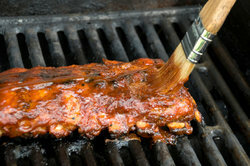 Ribs work particularly well in a smoker grill.