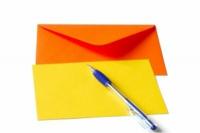 Taita paperi muodostaaksesi kirjeen