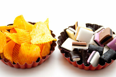 Em termos de calorias, o alcaçuz bate chips, chocolate e co.