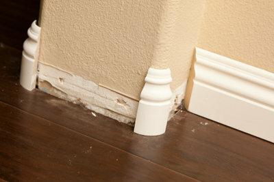寄木細工の床に水害が発生した場合の対処方法。