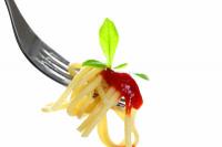 Spaghetti Arrabiata som en italiensk