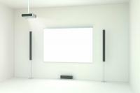 Build a screen for the projector yourself