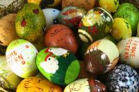 Készíts ajtókoszorúkat húsvétra