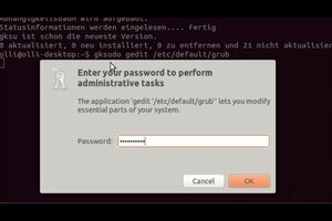 Ubuntu boot manager - hur man ändrar startordningen