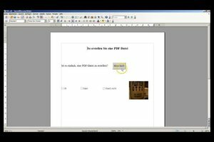 Δημιουργήστε εγγράψιμο PDF - έτσι δημιουργείτε μόνοι σας φόρμες