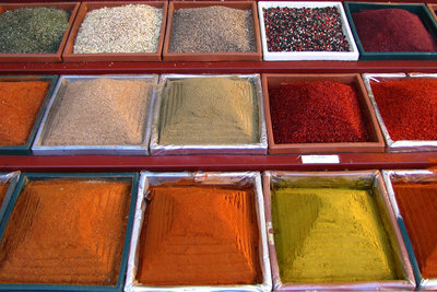 The selection of healthy spices is huge.