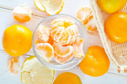 C -vitamin i frugt styrker immunsystemet.
