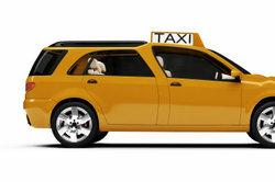 A taxi will take you quickly from A to B.
