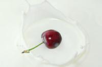 So you can eat cherries and milk at the same time