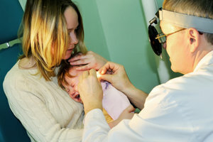 An otitis media should be treated by an ENT doctor.