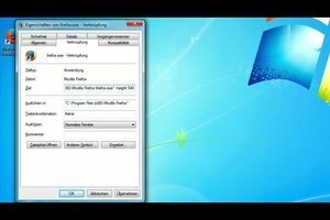 Windows 7 - Porniți programul cu parametri
