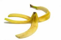 Peau de banane dans les déchets organiques ?