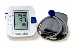Blood pressure monitors show a physical quantity. 