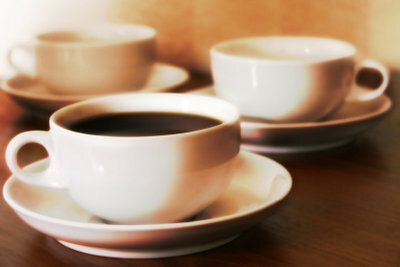 En kopp kaffe kan støtte treningsprogrammet.