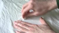 VIDEO: Remove superglue from clothing