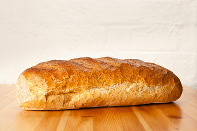 Homemade bread tastes delicious.