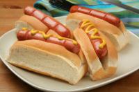 Save calories on hot dogs