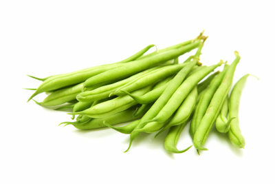 Beans can be blanched and frozen as a supply.