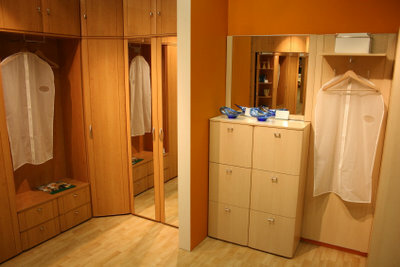 A walk-in closet is great!