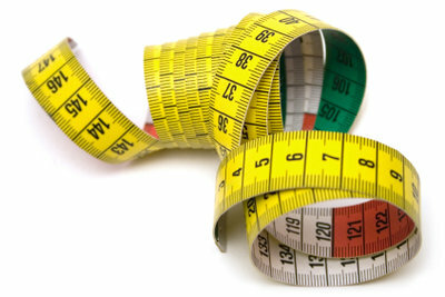 Você pode usar a fita métrica para verificar quanto tempo você tem.