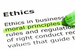 Cosa significa etico - questo è in tutti i dizionari.