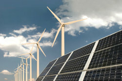 I kombination är solenergi och vindkraft särskilt effektiva. 