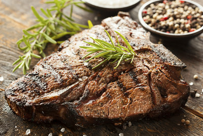 The T-bone steak is a real culinary delight.