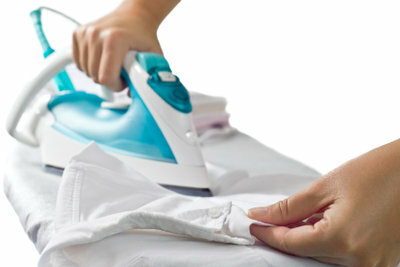 Wax stains can be removed from clothing in no time with an iron.