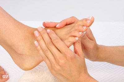 Massage can relieve cold toes.
