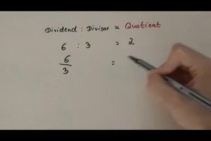 What is a quotient and how is it determined?