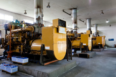 Een generator produceert wisselstroom. 