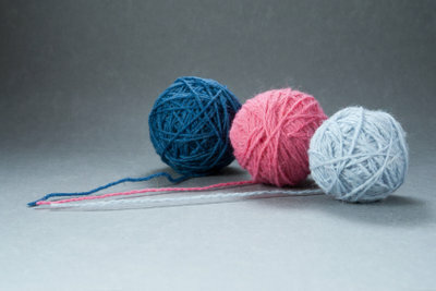 Knitting and crocheting are popular hobbies.