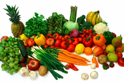 Labs uzturs cilvēkiem ar lipekļa nepanesību ietver daudz svaigu augļu un dārzeņu.