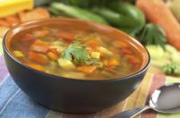 Kok suppe med suppegrønt