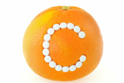 Vitamin C helps against pimples.